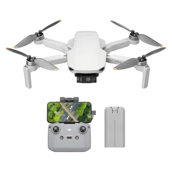DJI Mini 4K Drohne mit 4K UHD Kamera, 3-Achsen-Gimbal